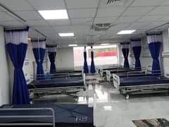 Hospital Curtain /Curtain Railing available /hospital curtain for sale