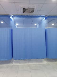 Hospital Curtain /Curtain Railing available / availble in pakistan 0