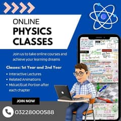 ONLINE PHYSICS CLASSES | FIRST YEAR AND 2ND YEAR |