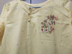 Stitched Embroidery Shirt for Women's