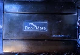 brand new sound system rockmars usa amps 4 channel + poineer woofer+