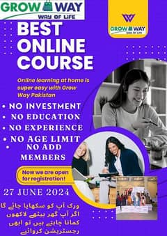 Online work available without invesment registration open now