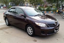 Toyota Corolla GLI 2012 manual redwine