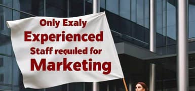 Experienced Males Required for Marketing