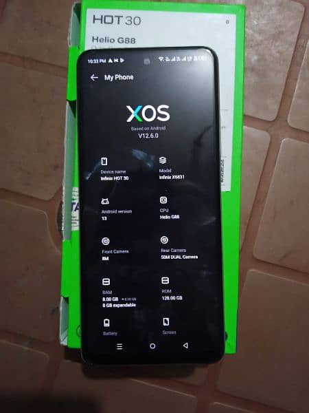 Infinix Hot 30 16/128 Urgent Sale 2