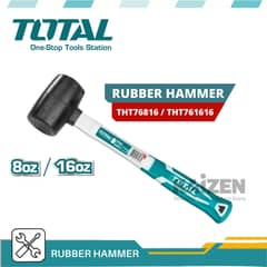 THT76816 TOTAL Rubber hammer In Pakistan