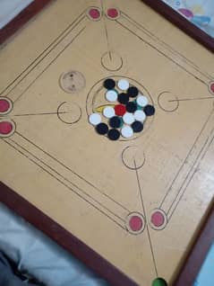 Carom Board for sale with dices