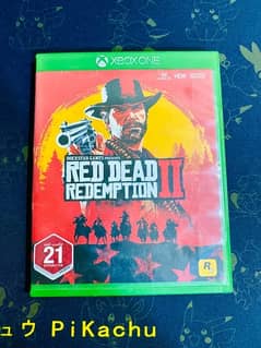 red dead redemption 2 for all xbox contact me on whats app 03278694670