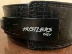 Hustlers Snake Skin Weightlifting Lever Belt