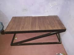 2 New Condition Tables with heavy iron stand for contact 03476945799 0