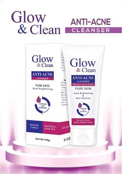 Glow and clean cleanser