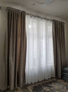 net with curtain
