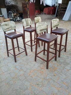 Wooden Bar Stools / Kitchen Stools / Restraunt Furniture ( Solid Wood)