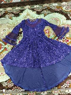 Gorgous purple tale frok for special occasions