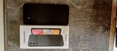 Samsung a14 5g with box and warranty 4 months