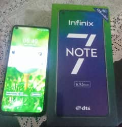 Infinix Note7  6/128 for Sale in 10/10 condition