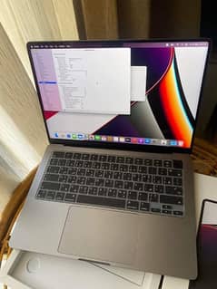 apple Macbook pro M1 chip full accessories 16 inches display full Box