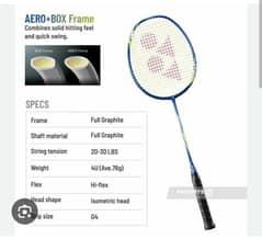 Yonex Orignal Racket (Voltric lite 20i) 0