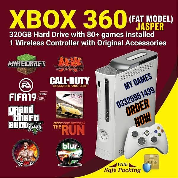 81 GAMES BUNDLE  XBOX360 320GB J-TAG   BEST BUNDLE AT MY GAMES ! 0