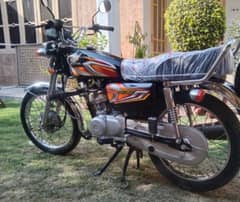 Honda CG 125 2022 model bike for sale WhatsApp on 0313,,4935016