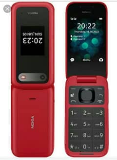 Nokia 2660flip dual sim 4G box pack pta prove