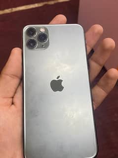 IPHONE 11 PRO MAX DISPALY MSG ONLY FACE ID WORKING G4 GB FACTORY UNLO