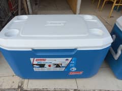 coleman ice box for fishing hunting camping
