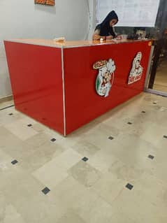 Restaurant counter for sale contact 03218661717