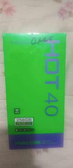 Infinix Hot 40 256GB Green Colour 0