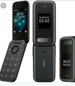 Nokia 2660flip dual sim 4G box pack pta prove 0