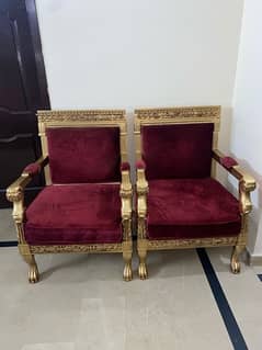 imported chairs from turkey made shesham wood condition 10 by 10