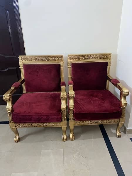 imported chairs from turkey made shesham wood condition 10 by 10 0