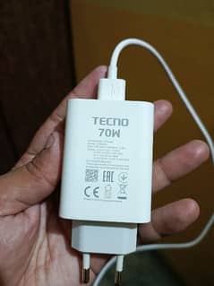 Tecno 70w original charger