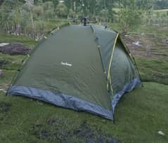 automatic camping tent for 3 person sleeping.