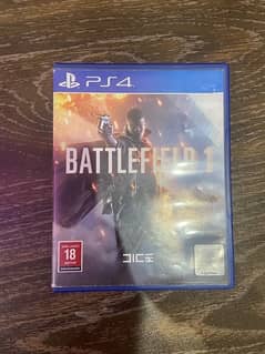 Battlefield 1, PS4 game disk