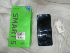 Infinix SMART 5 PRO with complete Box and charger