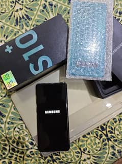 Samsung S10 Plus Dual SIM, OFFICIAL PTA dotted 8-128 with box