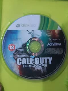 xbox 360 call of duty Black ops game