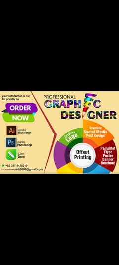 Graphic Designer and printer