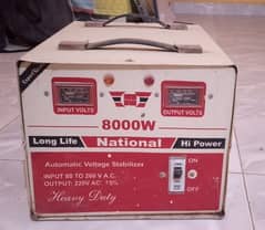 National Automatic Voltage Stabilizer 8000w