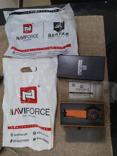 Naviforce sports watch high quality straps