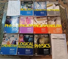 Mdcat Books (include phylums chart and 3 unsolved Quarter test)