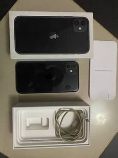 IPhone 11 black 128gb with box PTA aprove btr then 12 pro 13 xs max