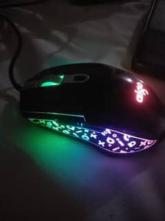 New aigo Full rgb mouse very good condition almost 2 week use 8rgbs 0