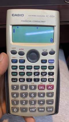 Casio Financial Calculator Fv-100