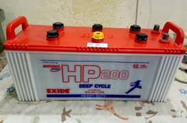 Exide Batterys HP 200 130 AH