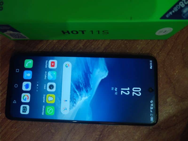 Infinix hot 11s 10