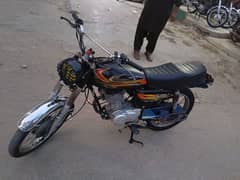 united cg-125 black 2021 karachi no