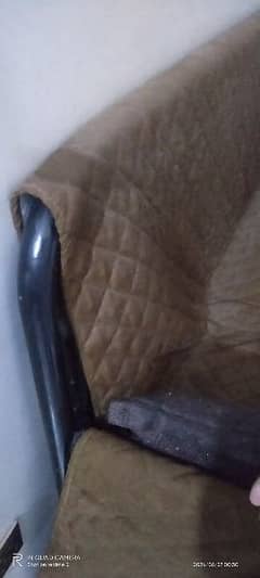 5 seater sofa for sale with free brown cover fuzul offer wale dour plz