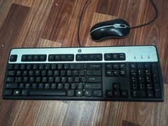 Keyboard and mouse